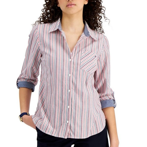 Tommy Hilfiger Button Up Shirt - Picture 1 of 6